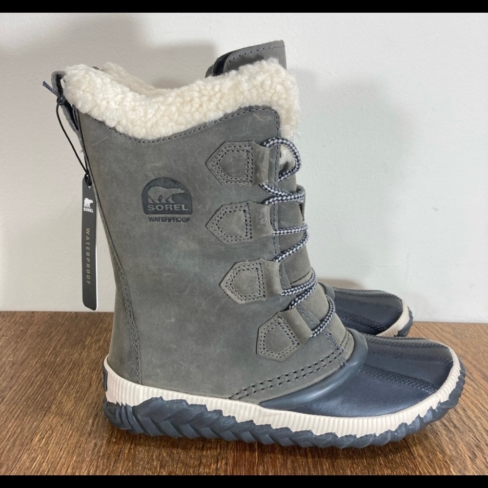 New Sorel Waterproof Out n About Duck Women’s 6 - Picture 2 of 6